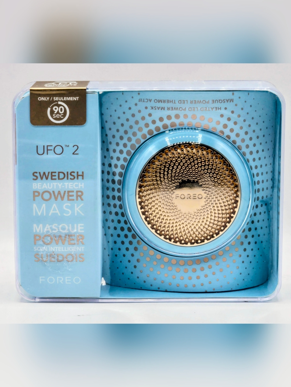 FOREO UFO 2 Mint Swedish Beauty-Tech Power LED Heated Mask